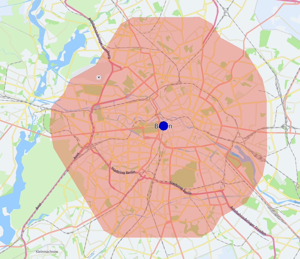 Shape of isoline with geometry points limited to 50