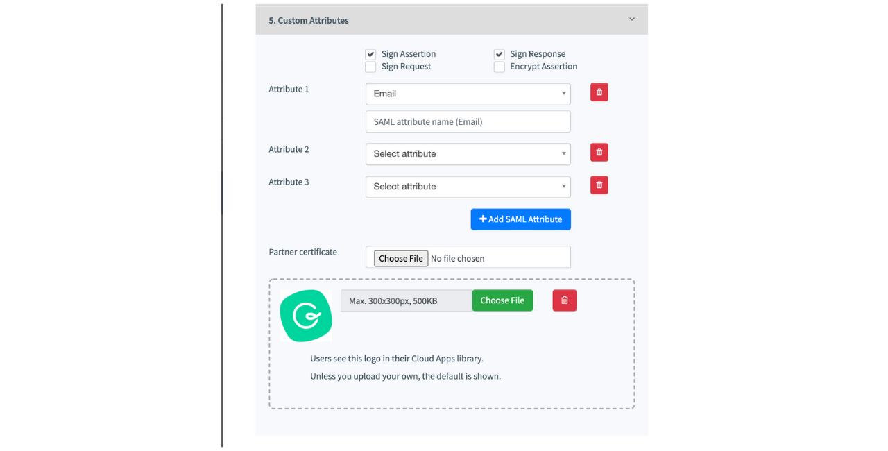 Setting up LastPass SSO Custom Attributes