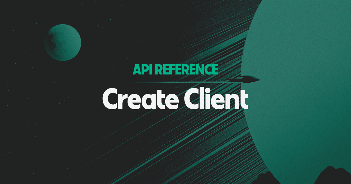 Create Client