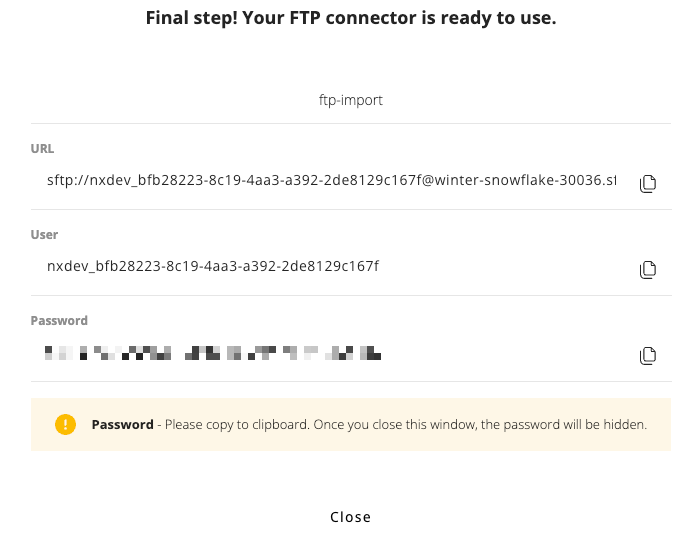 Naxai FTP Connector