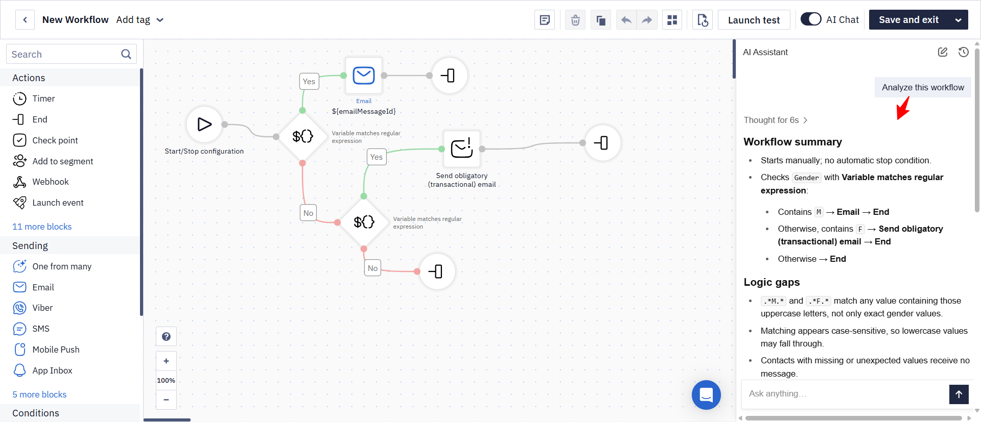 Analyze this workflow
