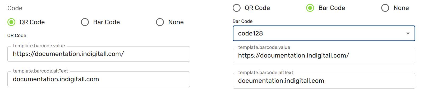 Types of codes