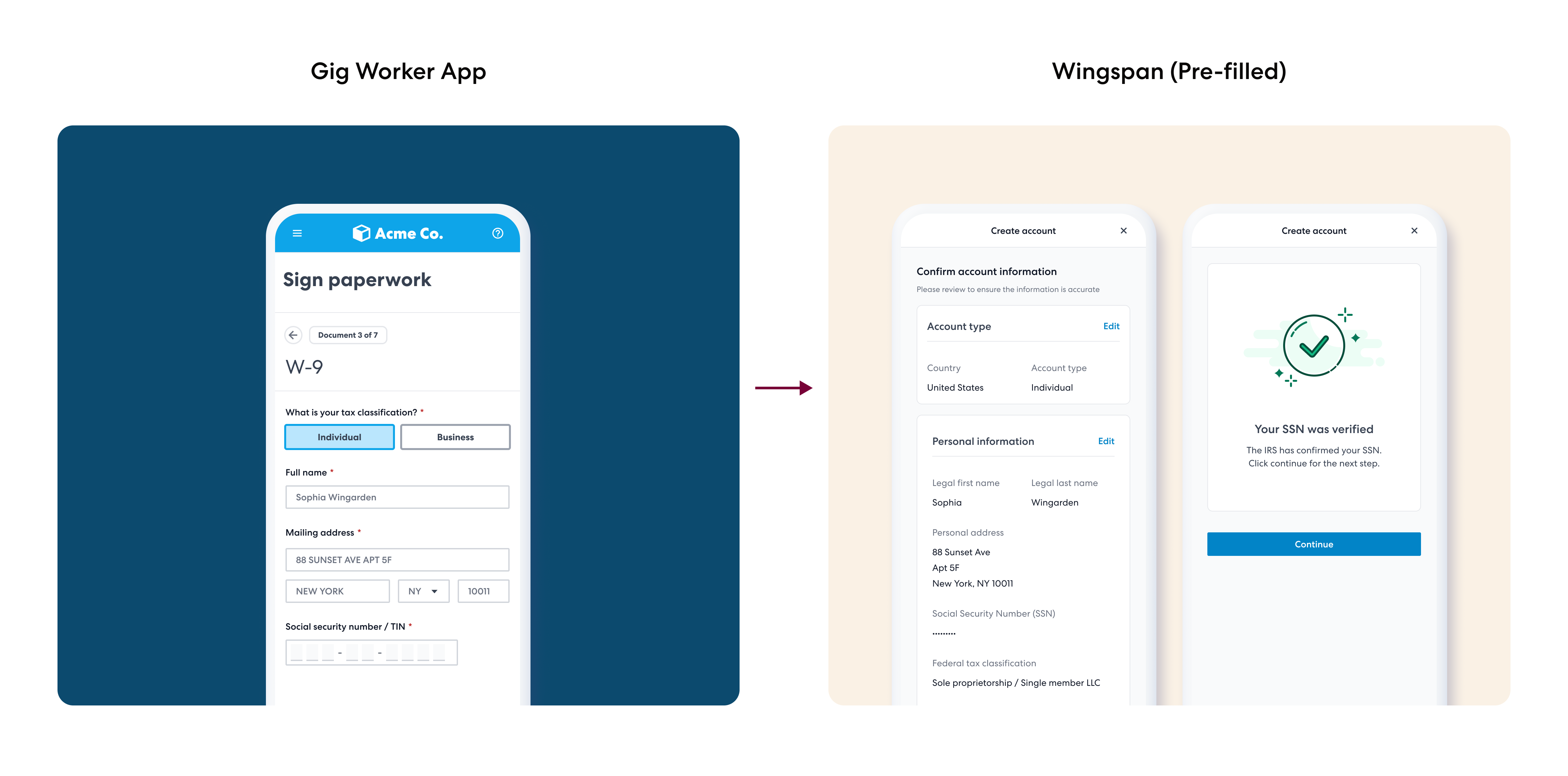 Map existing data to Wingspan to minimize migration friction