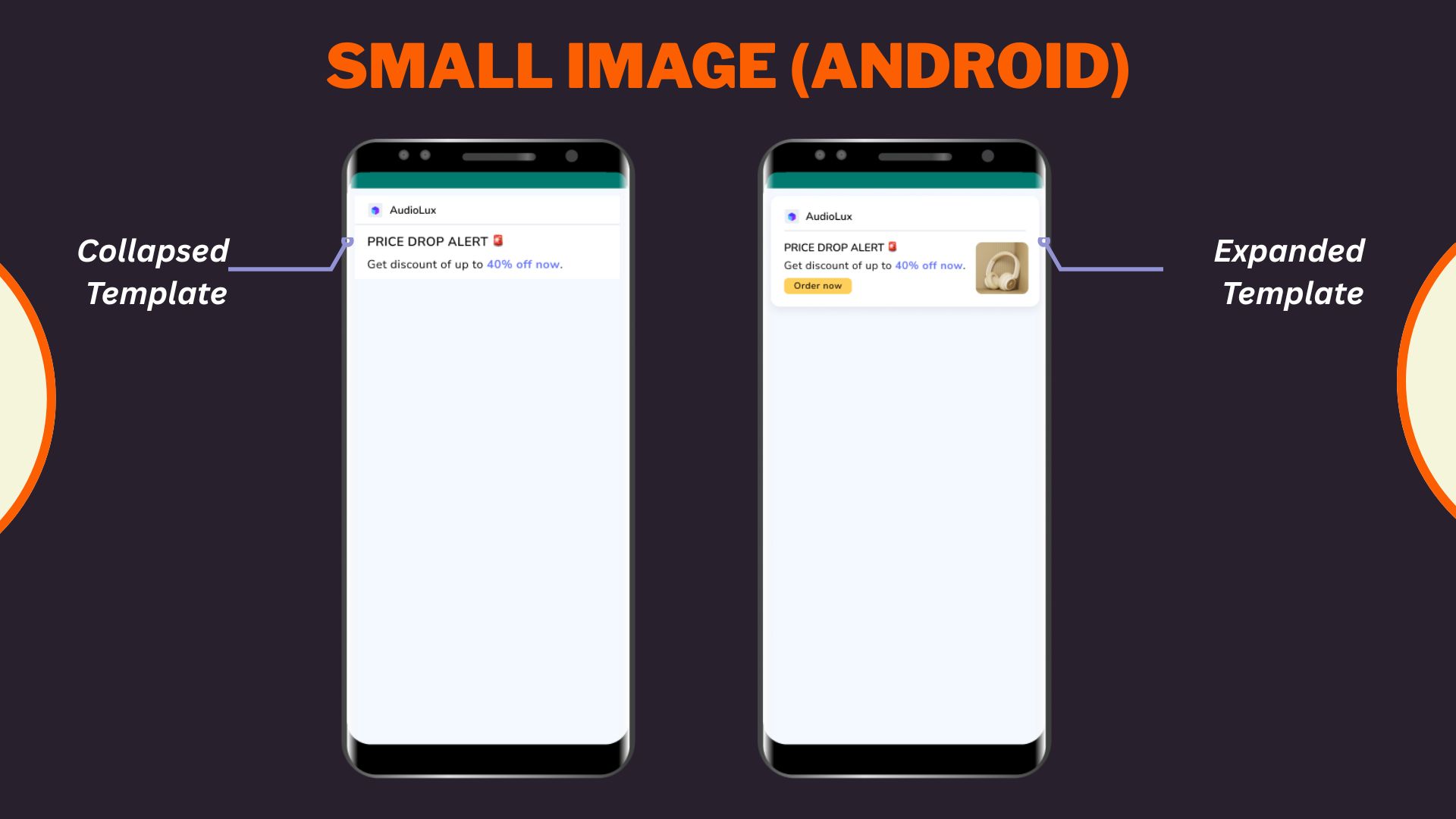 Small Image Android Template