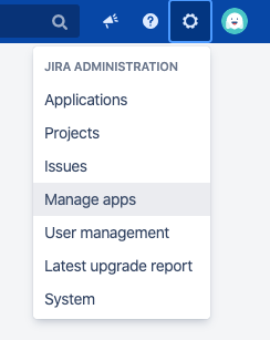 jira manage apps