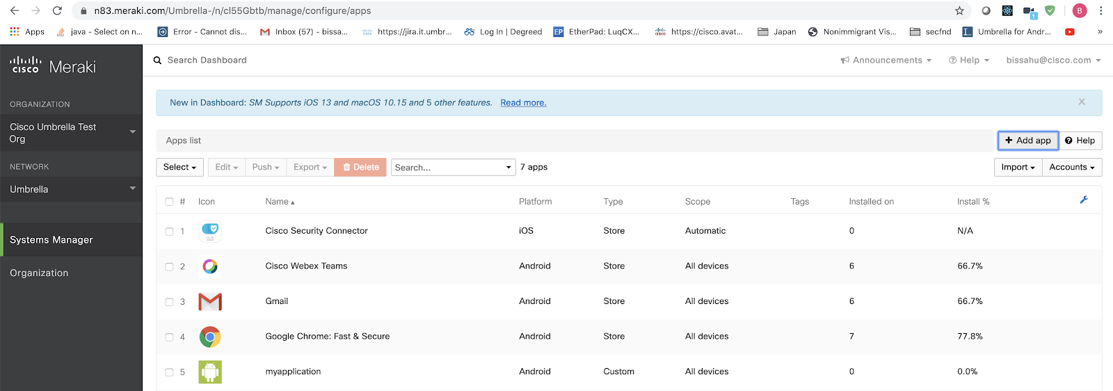 meraki anyconnect