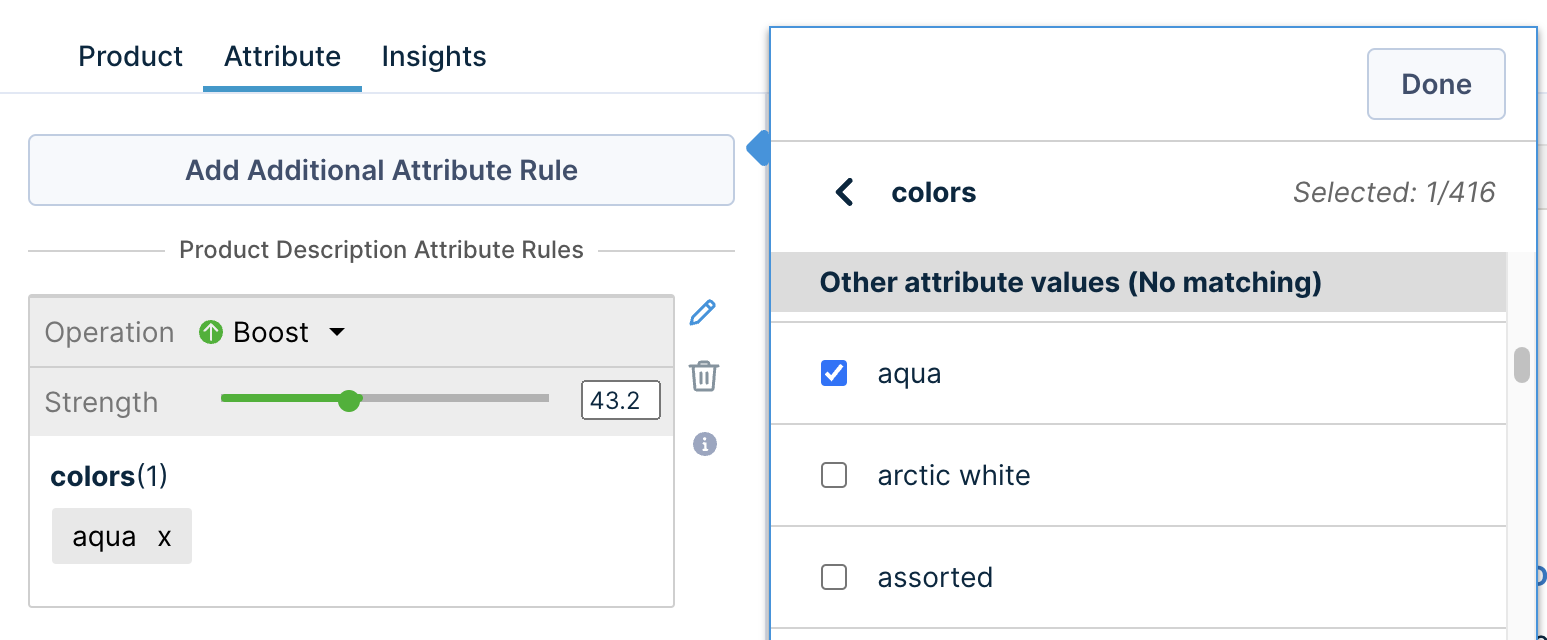 Set the soft boost factor on the slider provided in the dashboard 