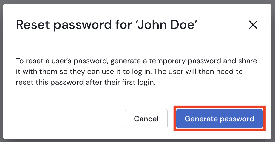 Generate Password