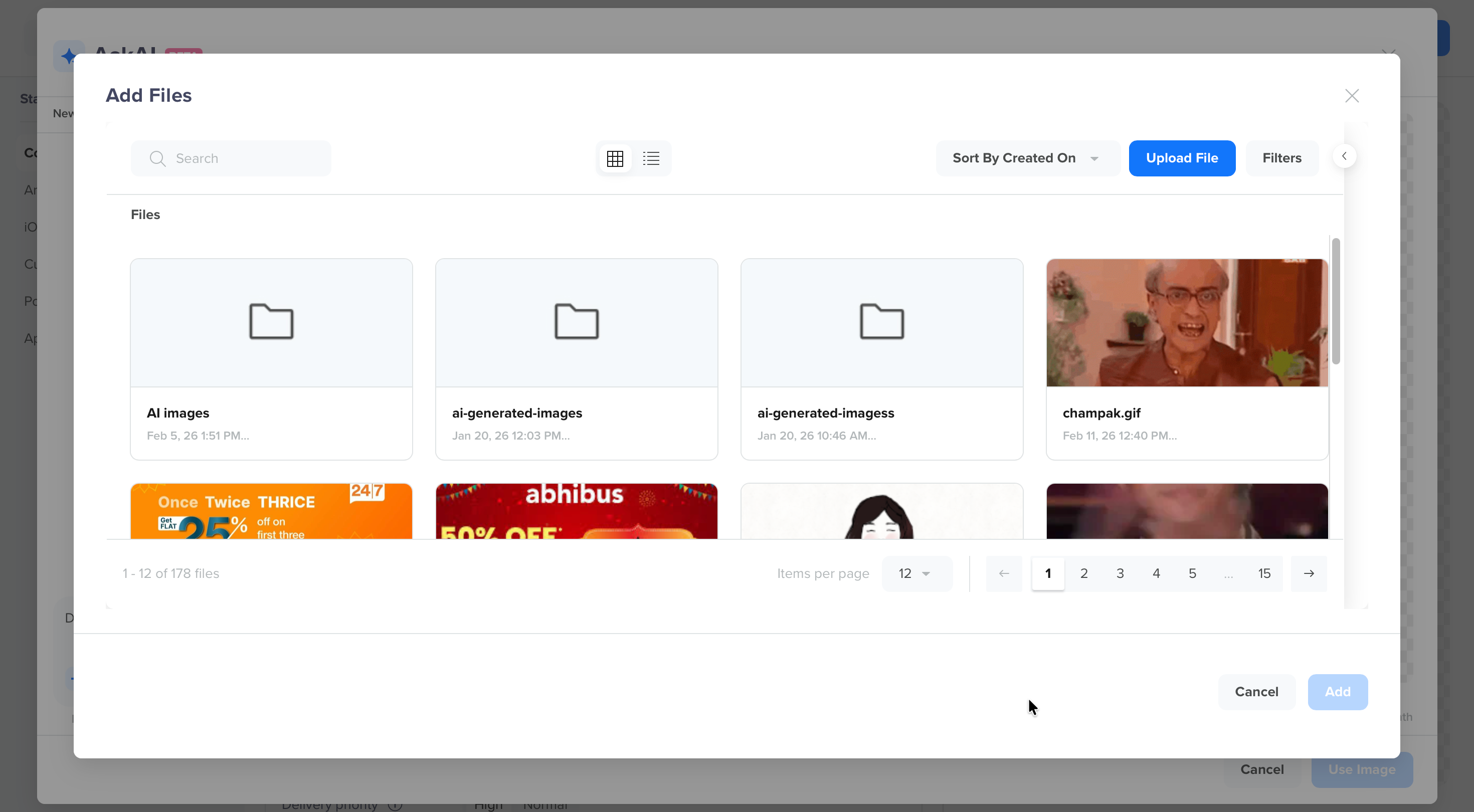 AI Generated Images Folder