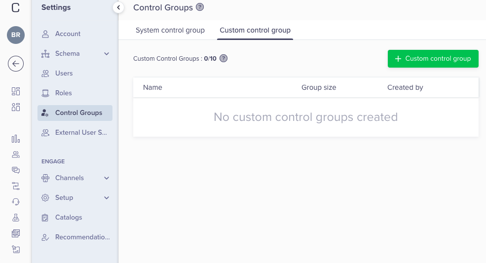 Control Groups