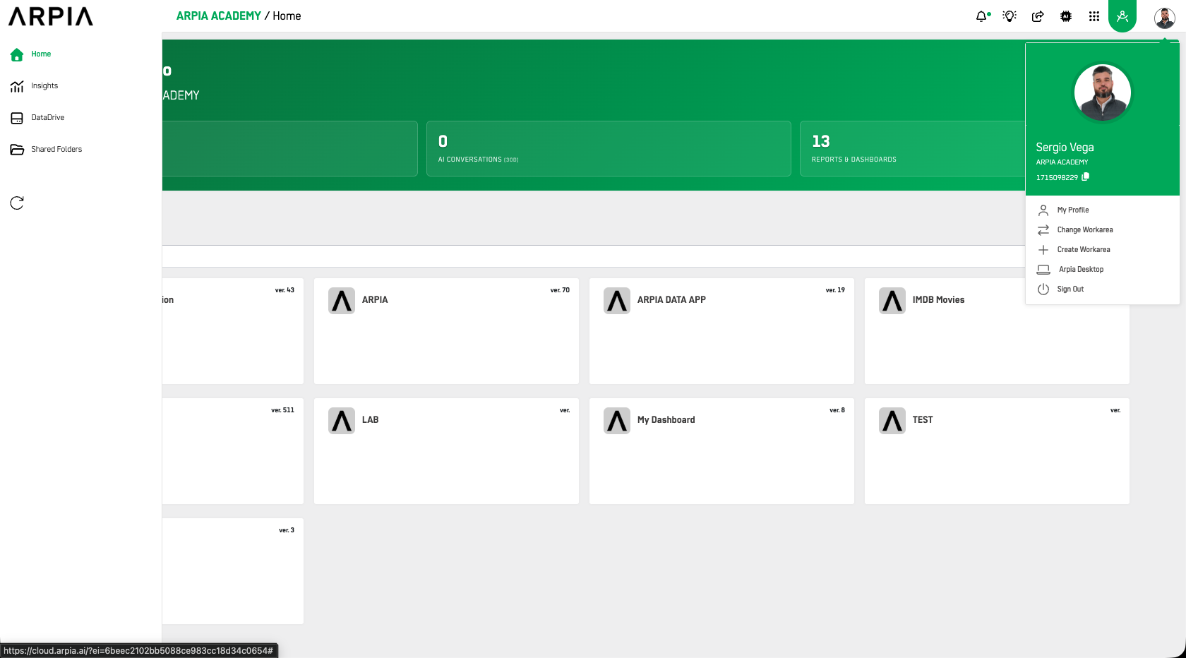 Created App