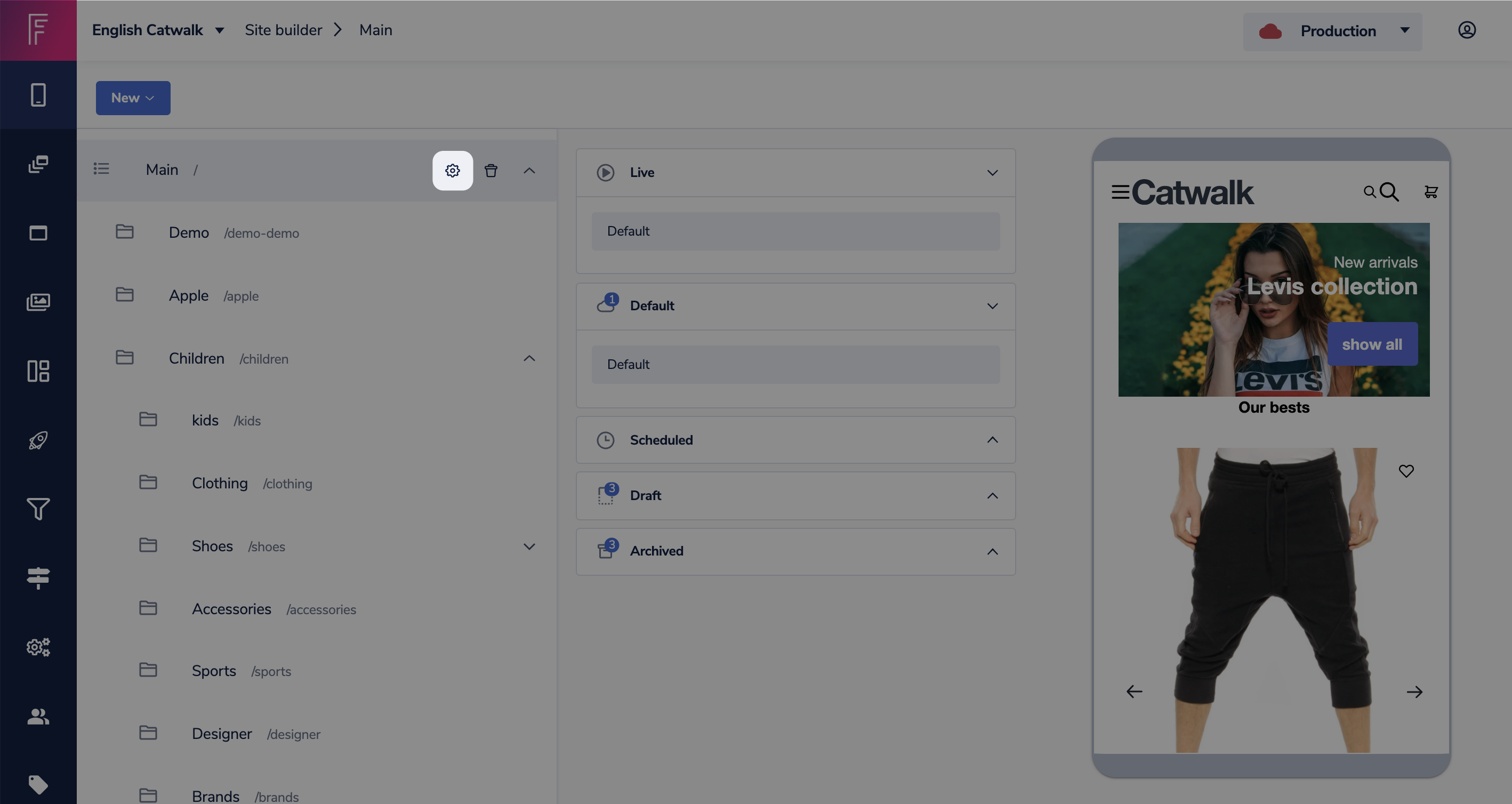 Click the settings icon on a page folder.png