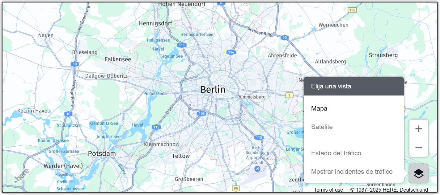 Localized UI controls