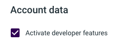 customer-portal-developer-min.png Activate developer features in the the Customer Portal settings