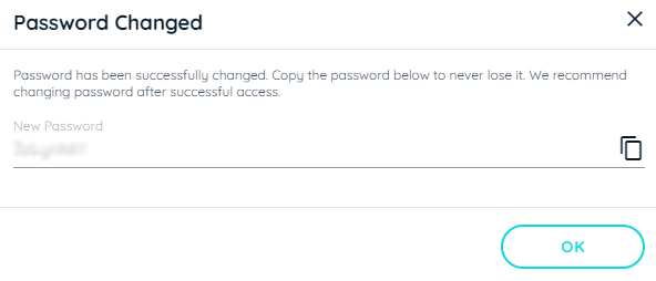 Reset Password Immediately