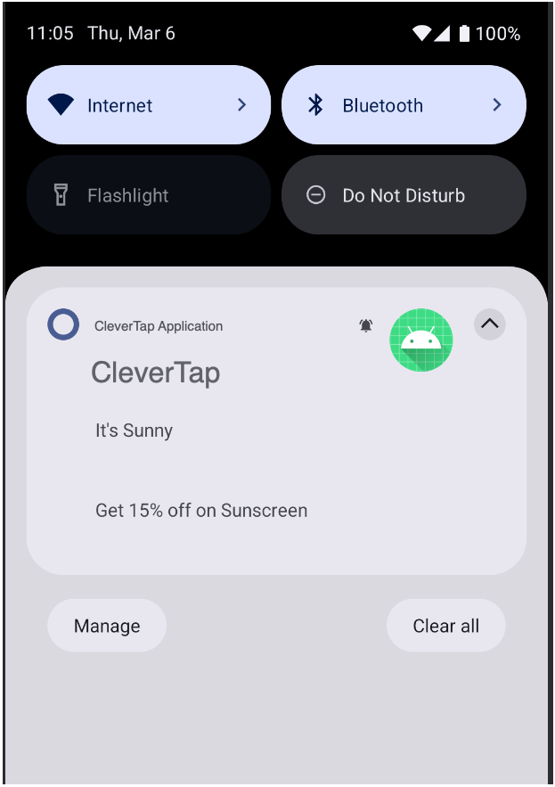 Push notification