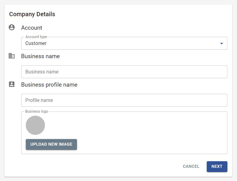create company - screen 1.png <span style="color:blue">**Tip - click the images to make them larger** </span>