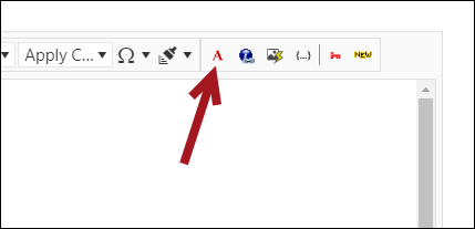 Viewing the iMIS Label Manager (toolbar button - red