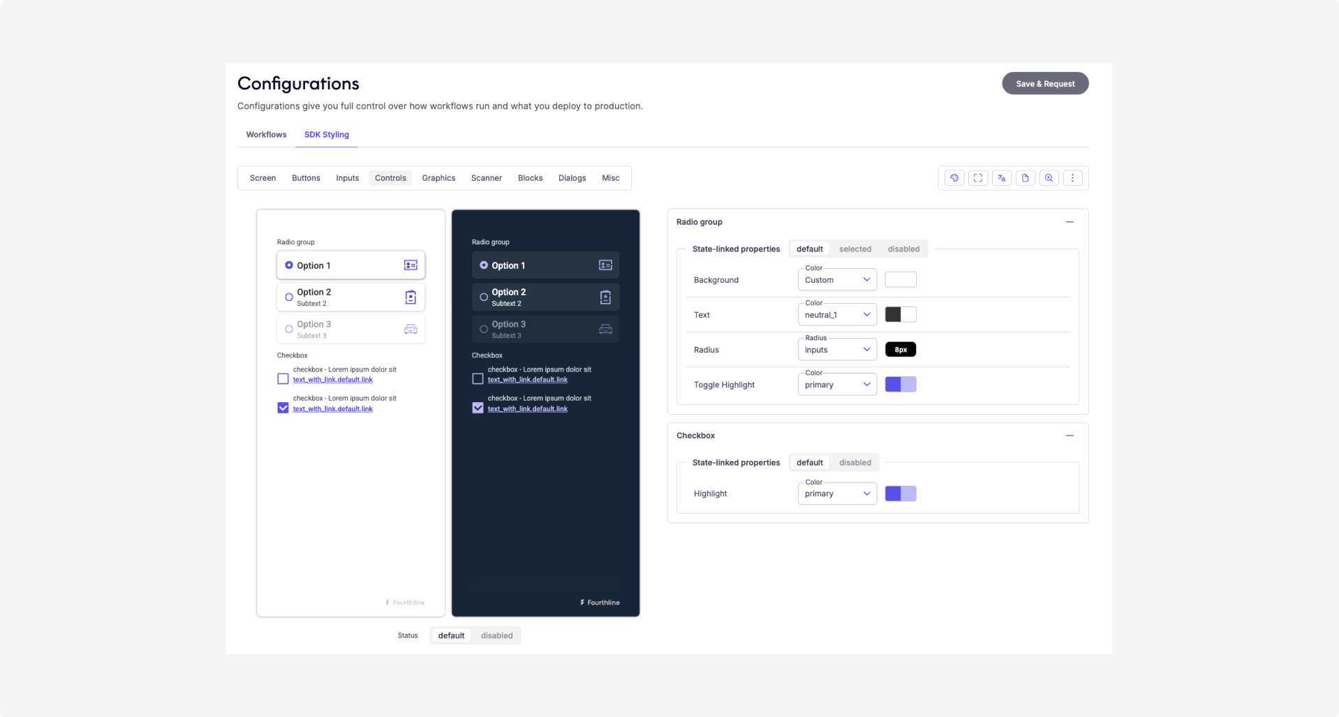 SDK Styling