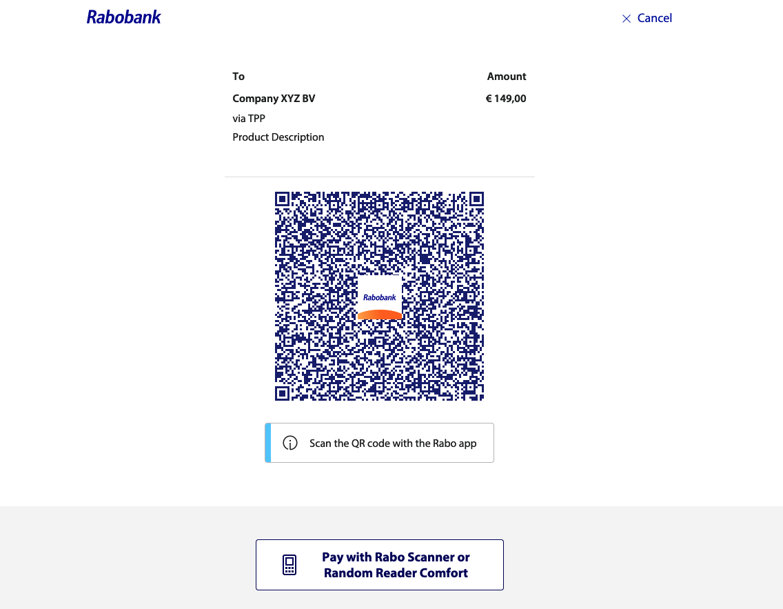 QR Screen