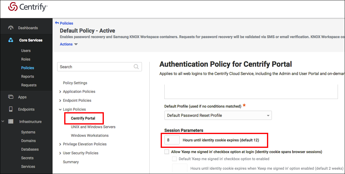 Using the Authentication Token