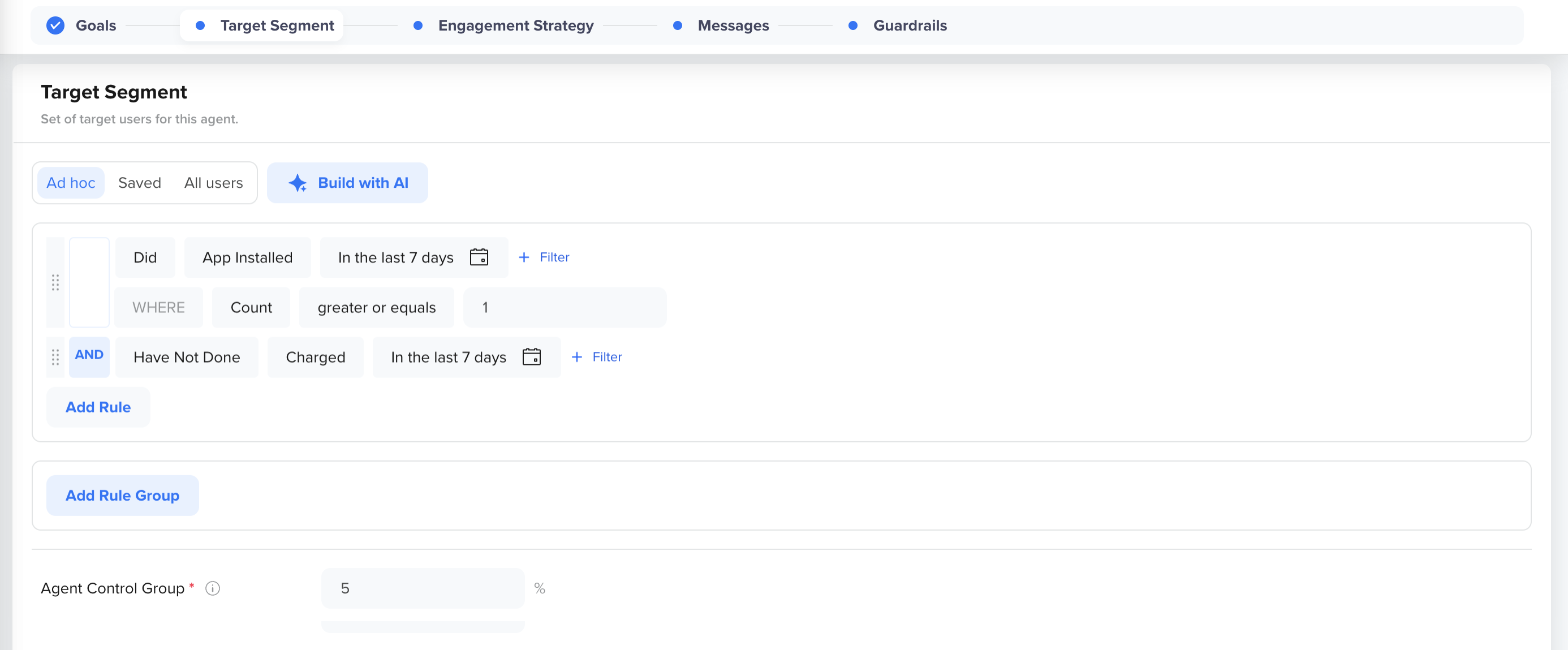 Define Target Segment
