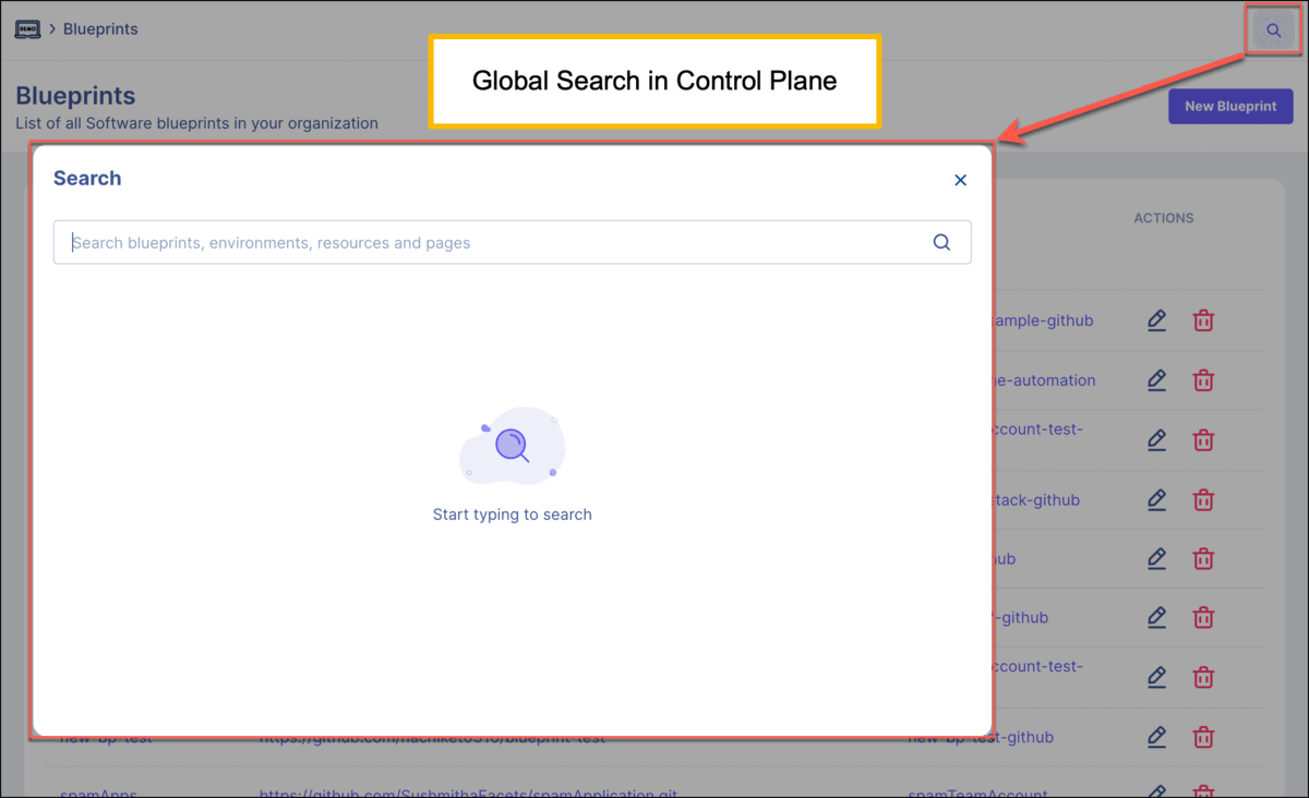 Global Search
