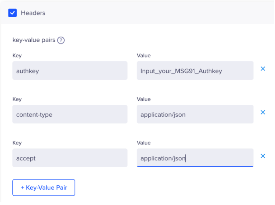 Configure Headers