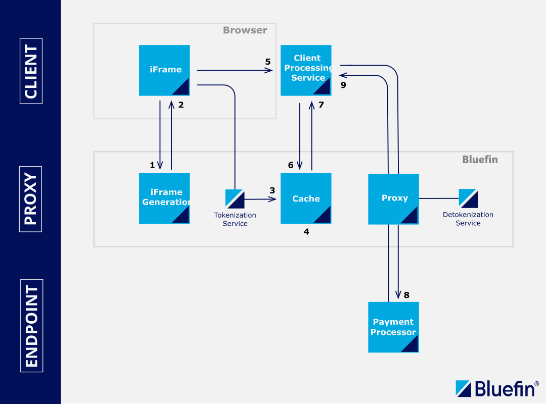 iframe-Based Secure Tokenization/Detokenization Processing