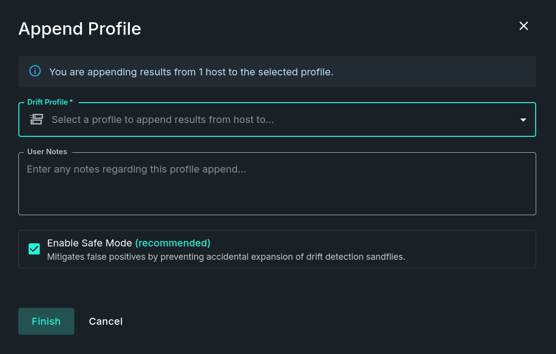 Append Profile Form Append Profile Form