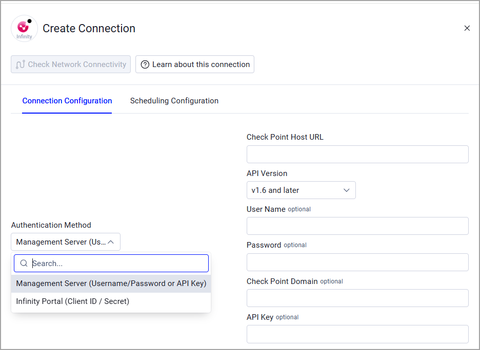 CheckPointInfinity_managenet server