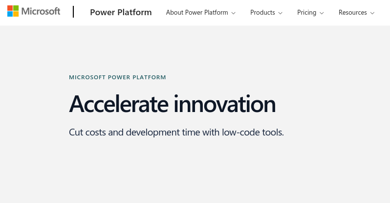 Welcome to [Microsoft Power Automate](https://make.powerautomate.com/): Unleash the Power of Automation with a Low-Code Platform for Seamless Workflow Integration.