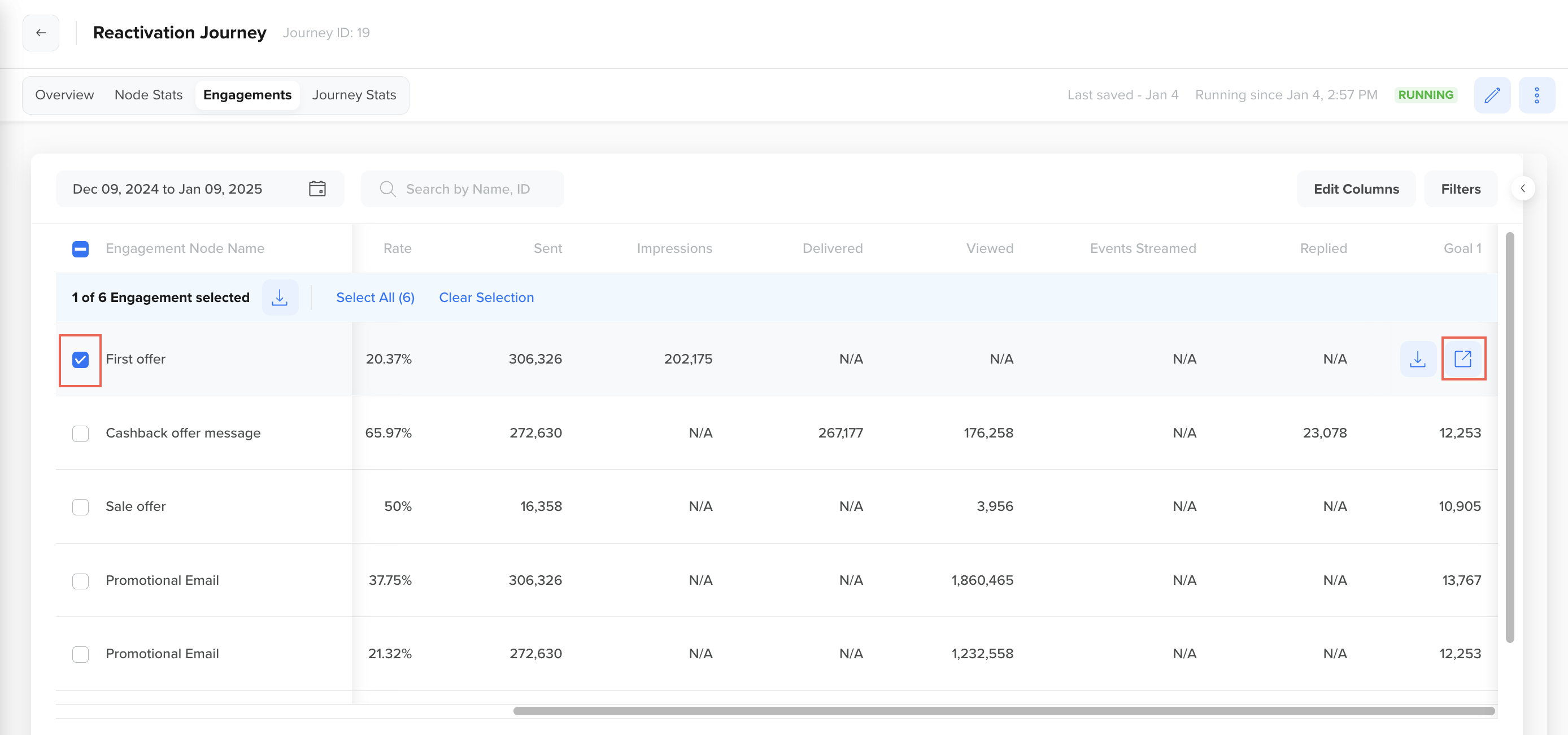 CSV Download