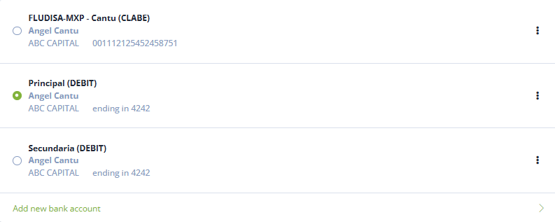 Image 2. Active Withdrawal Accounts