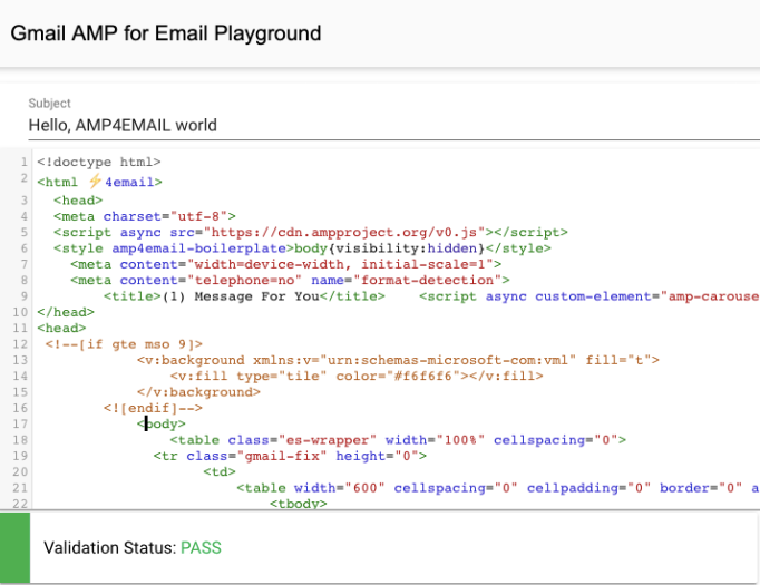 AMP errors