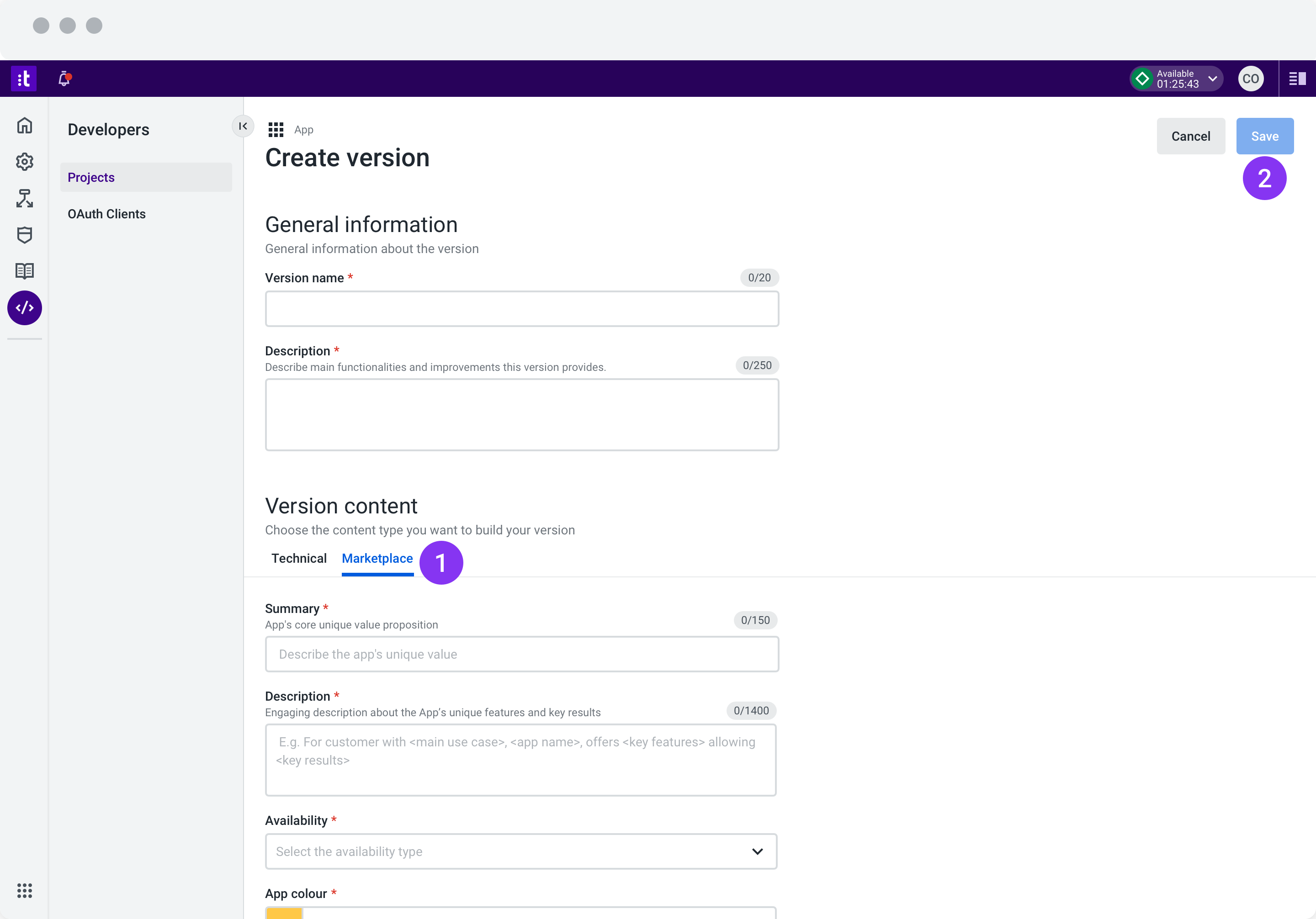 Figure 16 - New app version marketing information .png Figure 16 - New App Version Marketing Information
