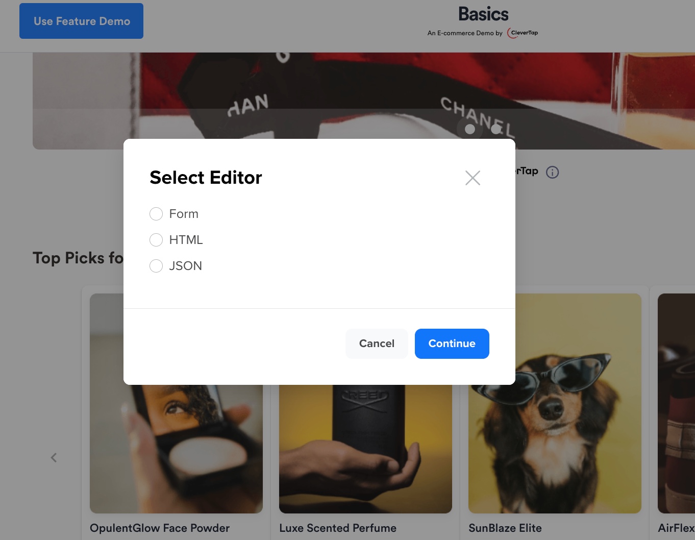 Select Editor