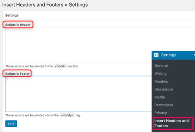 Headers and Footers