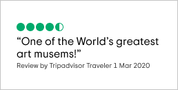 Correct implementation of a traveler review with bubble ratings.