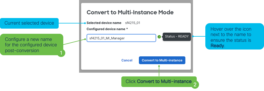 **Figure 5:** Rename Device