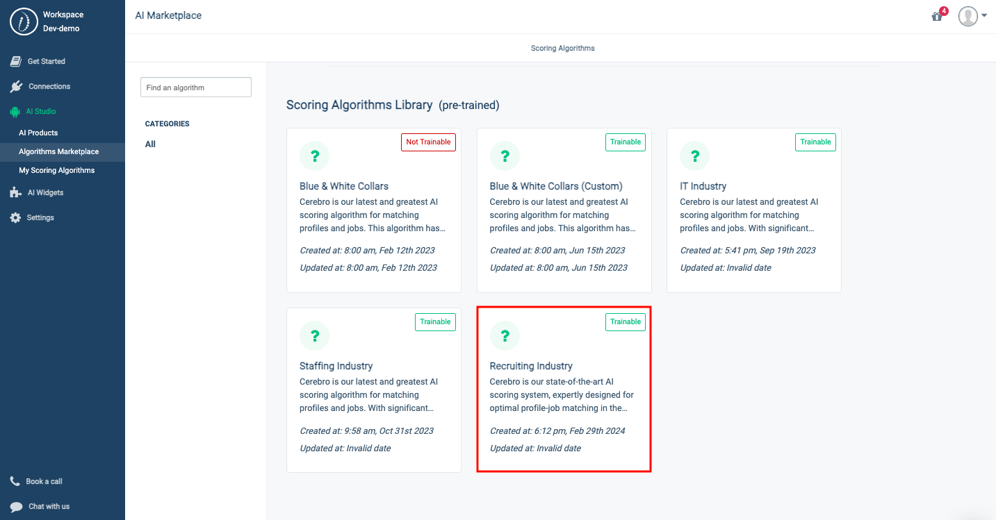 New Scoring Algorithm