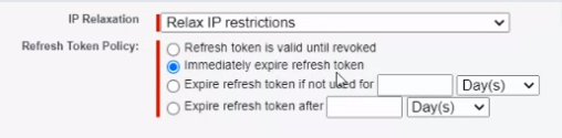 Refresh Token Policy