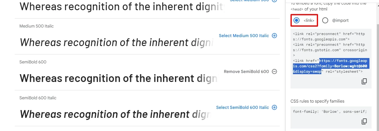 Copying the href attribute