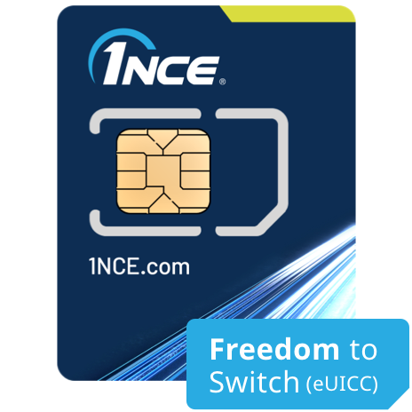 Overview of the 1NCE 3in1 IoT SIM Cards Industrial, which includes the 2FF, 3FF and 4FF form factors. 