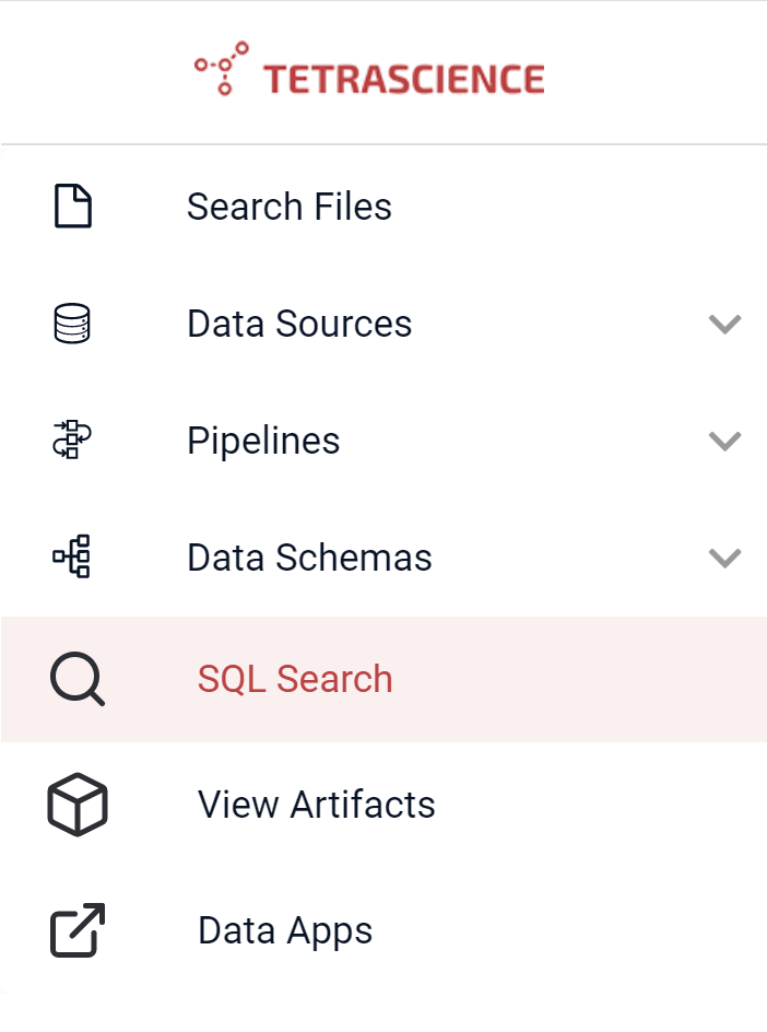 SQL Search Menu Optionn