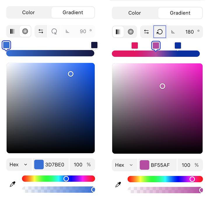 Gradient window