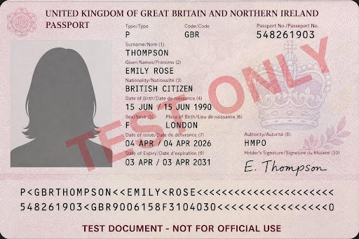 uk-passport-biodata-test.jpg Expected: authentic · Image: biodata