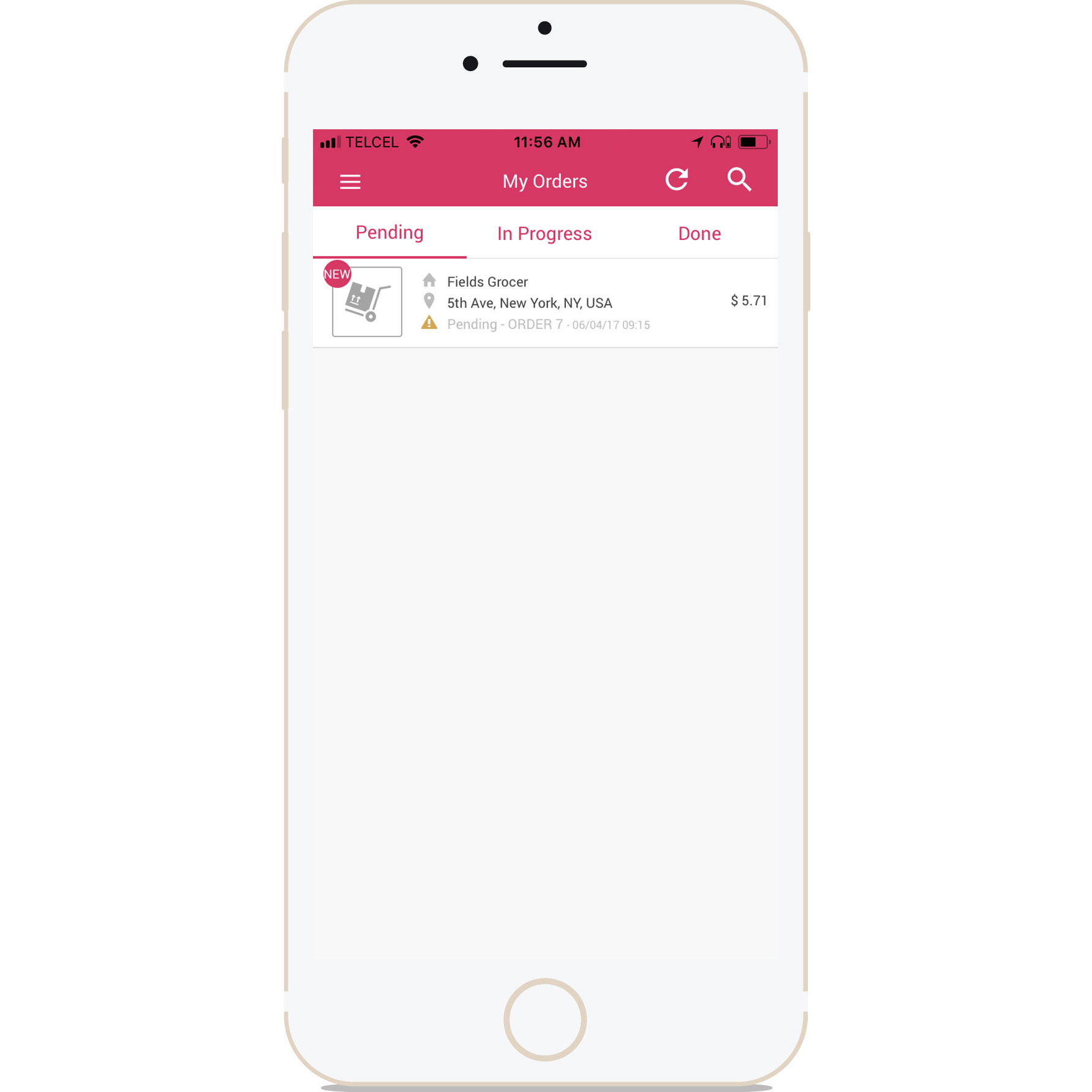 Quick Guide for Delivery App