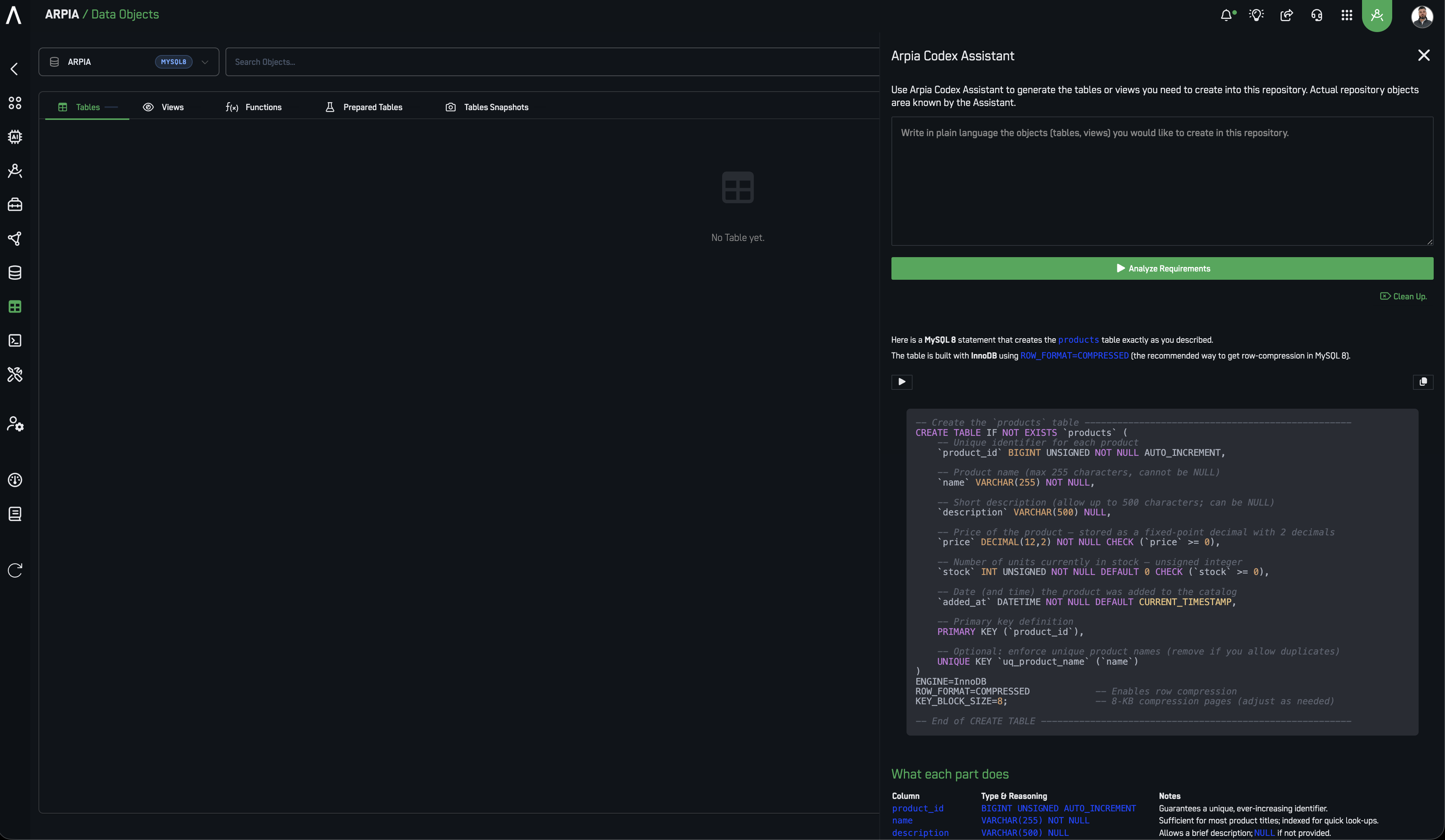 Repository creation assistant