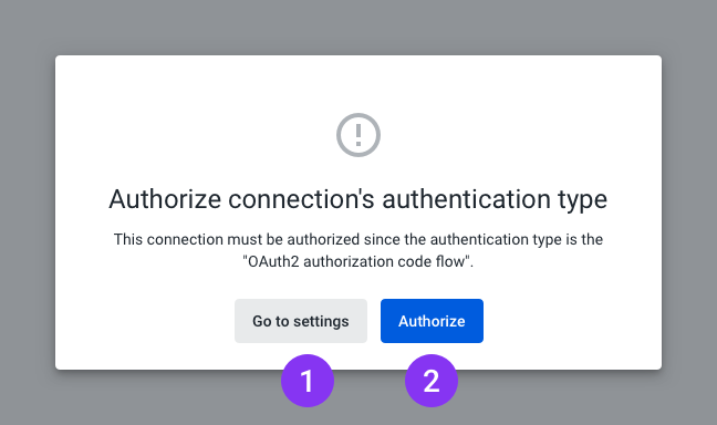 Figure 31 - Authorization Required Prompt